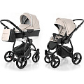 Детская коляска Esspero Newborn Lux 2016 2 в 1, шасси Black (Beige
						
					) — Фото