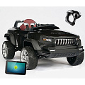 Электромобиль джип-внедорожник RT Broon Henes полноприв. со встроен. планшетом Android 24V арт. Т870 (черный) — Фото