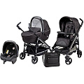 Детская коляска Peg-Perego Swich Four Sportivo & Modular 3 в 1 (Galaxy
						
					) — Фото