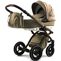 Детская коляска Tako Alive Kwiaty Collection 2 в 1 (Бежевый
						
					) — Фото