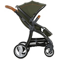 Детская прогулочная коляска Egg Stroller (Forest Green & Gun Metal Chassis
						
					) — Фото