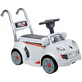 Электроминикар JiaJia B26 6V, 3-8 лет, с музыкой и дистанционным управлением (белый) — Фото