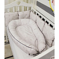 Гнёздышко для малыша  ByTwinz  "Babynest" (Лилии) — Фото