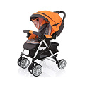 Прогулочная коляска Jetem Cozy S-801W (Orange Check
						
					) — Фото
