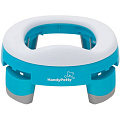 Дорожный горшок и насадка на унитаз Roxy Kids HandyPotty Рокси Кидс ХендиПотти (Синий) — Фото