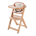 Стульчик для кормления Safety 1st  Timba with Tray and Cushion + мягкий вкладыш (Natural Wood
						
					) — Фото