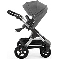 Детская коляска Stokke Trailz 2 в 1 (Black Melange
						
					) — Фото