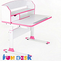 Растущая парта FunDesk Sentire (pink) — Фото