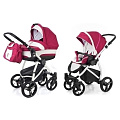 Детская коляска Esspero Newborn Lux 2 в 1, шасси Grey (Borduex
						
					) — Фото