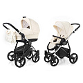 Детская коляска Esspero Newborn Lux 2 в 1, шасси Chrome (Cream
						
					) — Фото