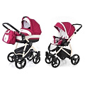 Детская коляска Esspero Newborn Lux 2 в 1, шасси Beige (Borduex
						
					) — Фото