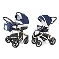 Детская коляска Esspero Discovery 2 в 1, шасси Beige (Navy Lux
						
					) — Фото