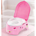 Детский горшок + стульчик подножка Summer Infant My Fun Potty (Розовый 11427) — Фото