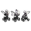 Детская коляска Esspero Newborn Lux 3 в 1, шасси Chrome (Grey
						
					) — Фото
