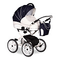 Детская коляска Indigo 17 S Plus 2 в 1, эко-кожа, колеса 14'' (32S
						
					) — Фото