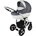 Детская коляска Bebe-mobile Toscana Ecco 2 в 1, эко-кожа (732s
						
					) — Фото
