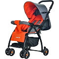 Детская прогулочная коляска Everflo Cricket Е-219 (красный-серый
						
					) — Фото