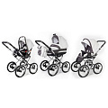 Детская коляска Esspero Classic 3 в 1, шасси Chrome (Grey
						
					) — Фото