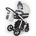 Коляска для новорожденных Esspero Newborn Lux шасси White (Light Check
						
					) — Фото