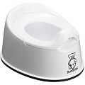 Детский анатомический брызгостойкий горшок BabyBjorn Smart (Белый) — Фото