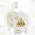 Детская кроватка Baby Expert Cremino by Trudi (Белый) — Фото