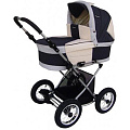 Детская коляска Zekiwa Touring de Luxe 2 в 1 (Grey
						
					) — Фото