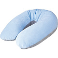 Велюровая подушка для кормления Ceba Baby Multi (W-703-000-015 Blue-Grey) — Фото