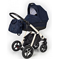 Коляска для новорожденных Esspero Newborn Lux шасси Grey (Mar Carbon
						
					) — Фото
