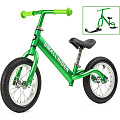 Беговел на лыжах Small Rider Foot Racer Air 2 в 1 (Зеленый Металлик) — Фото