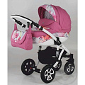 Детская коляска Adamex Barletta Акварель 3 в 1 (99L
						
					) — Фото