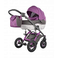 Детская коляска Tako Moonlight Love Story 2 в 1 (Серый-фиолетовый
						
					) — Фото