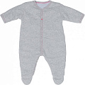 Комбинезон детский Red Castle Romper Suit Heather 3 мес (Grey/Pink) — Фото