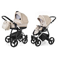 Детская коляска Esspero Newborn Lux 2 в 1, шасси Chrome (Khaki Beige
						
					) — Фото