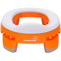 Дорожный горшок и насадка на унитаз Roxy Kids HandyPotty Рокси Кидс ХендиПотти (Оранжевый) — Фото
