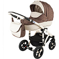 Детская коляска Bebe-mobile Toscana Ecco 2 в 1, эко-кожа (734s
						
					) — Фото
