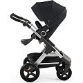 Детская коляска Stokke Trailz 2 в 1 (Black
						
					) — Фото