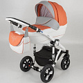 Детская коляска Bebe-mobile Toscana Ecco 2 в 1, эко-кожа (07z
						
					) — Фото
