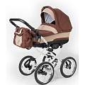 Коляска для новорожденных Esspero Classic шасси Black (Brown Beige
						
					) — Фото