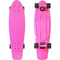 Скейтборд RT Y-Scoo Big Fishskateboard 27" с сумкой арт. 402, 68,6х19 (pink-black) — Фото