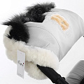 Муфта для рук на детскую коляску Esspero Amato (White) — Фото