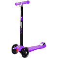 Самокат Y-Scoo Maxi A-20 Shine со светящими колесами (Purple) — Фото