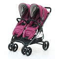 Детская коляска для двойни Valco Baby Snap Ultra Duo Tailormade (Wine
						
					) — Фото