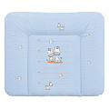 Матрац пеленальный Ceba Baby Себа Беби 70*85 см мягкий на комод (Zebra Blue W-134-002-160
						
					) — Фото