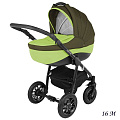 Детская коляска Adamex Pajero Alu 3 в 1 (16M
						
					) — Фото