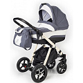 Коляска для новорожденных Esspero Newborn Lux шасси Grey (Grey Lux
						
					) — Фото