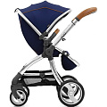 Детская прогулочная коляска Egg Stroller (Regal Navy & Mirror Chassis
						
					) — Фото