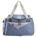 Модная удобная сумка для мамы Beaba Sydney 2 Nursery Bag (940203/Blue) — Фото