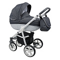 Детская коляска Roan Bass 2 в 1 (B2 Graphite/white
						
					) — Фото