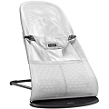 Детское кресло-шезлонг BabyBjorn Balance Soft Air (White
						
					) — Фото