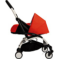 Коляска-люлька для новорожденного Babyzen Yoyo, шасси White (Red
						
					) — Фото